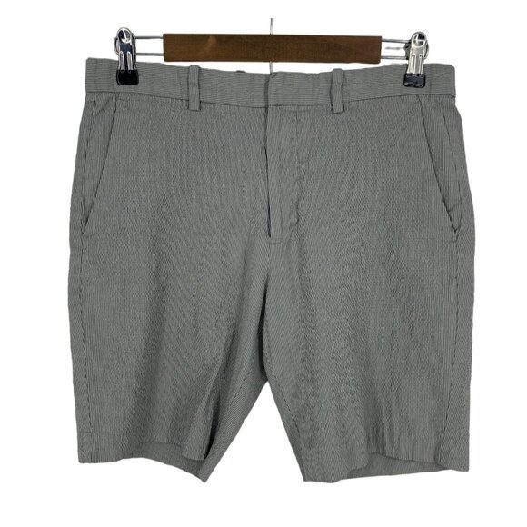 Theory Men's Pin Stripe Chino Shorts Size 31 - Picture 1 of 7